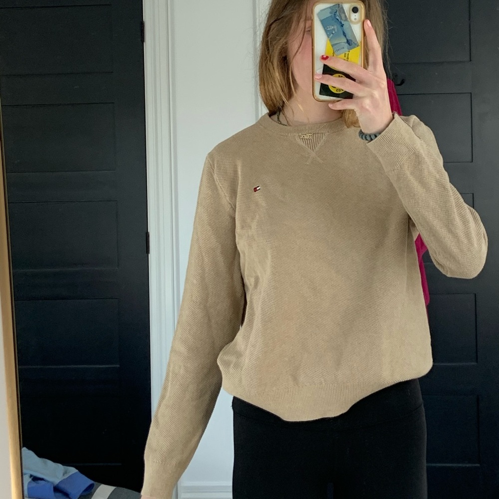tommy Hilfiger oatmeal sweater
